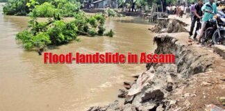 Flood-landslide in Assam1