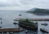 Hong Kongs jumbo floating restaurant submerged in the sea