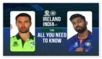 Live telecast of India vs Ireland T20 series