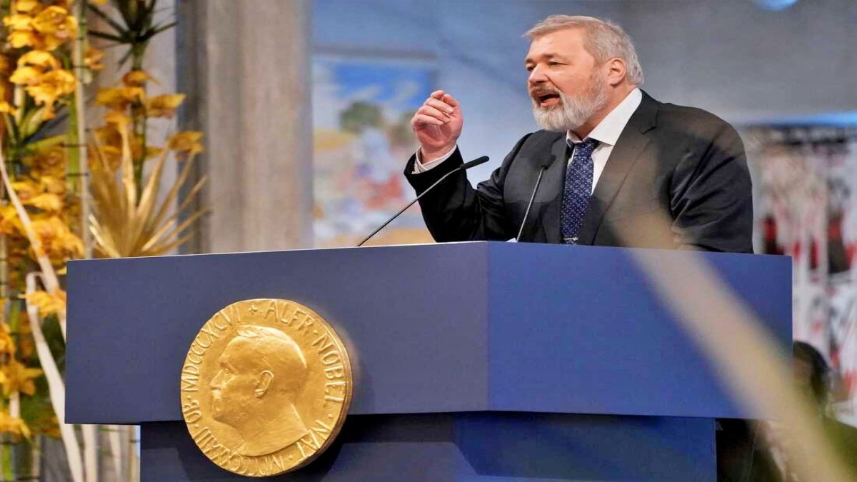 Russian journalist Dmitry Muratov