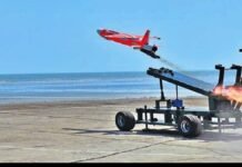 Successful test of indigenous combat drone abhyas