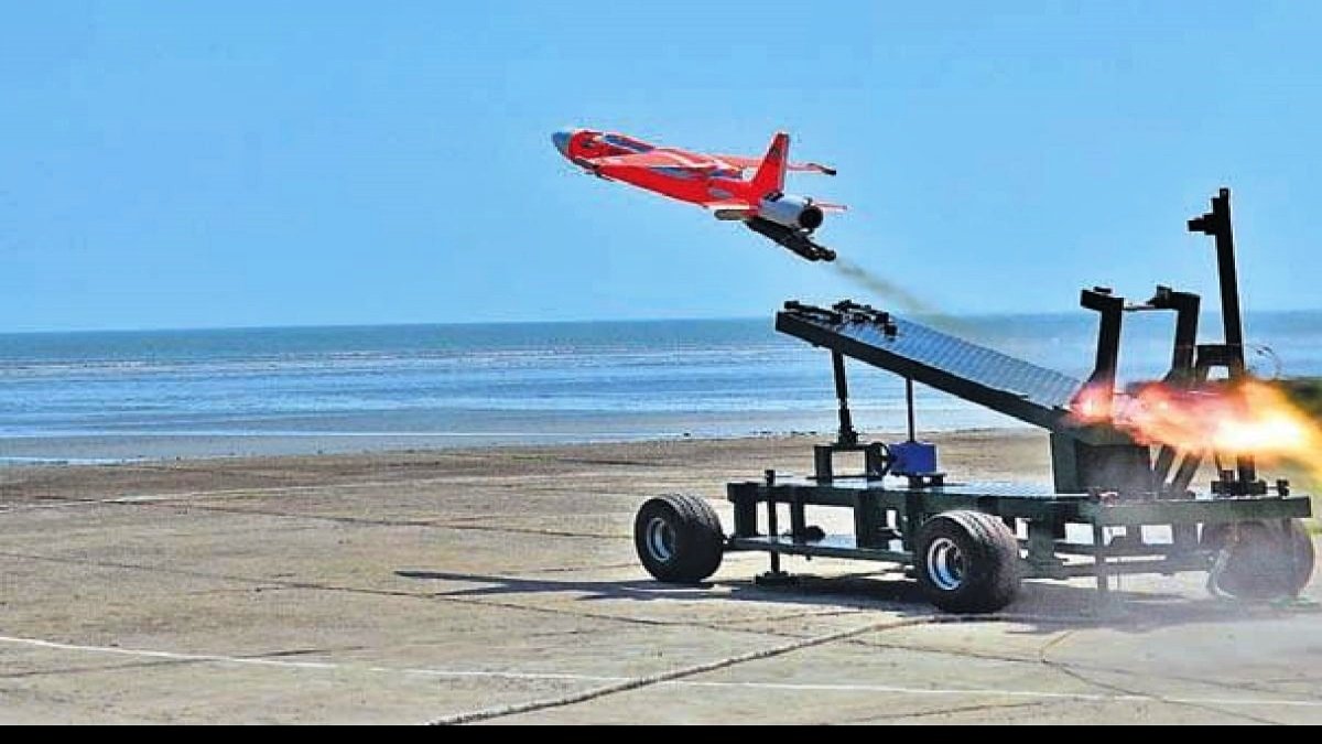 Successful test of indigenous combat drone ‘abhyas’:DRDO