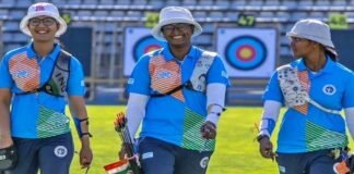 Team of Deepika kumari won silver medal