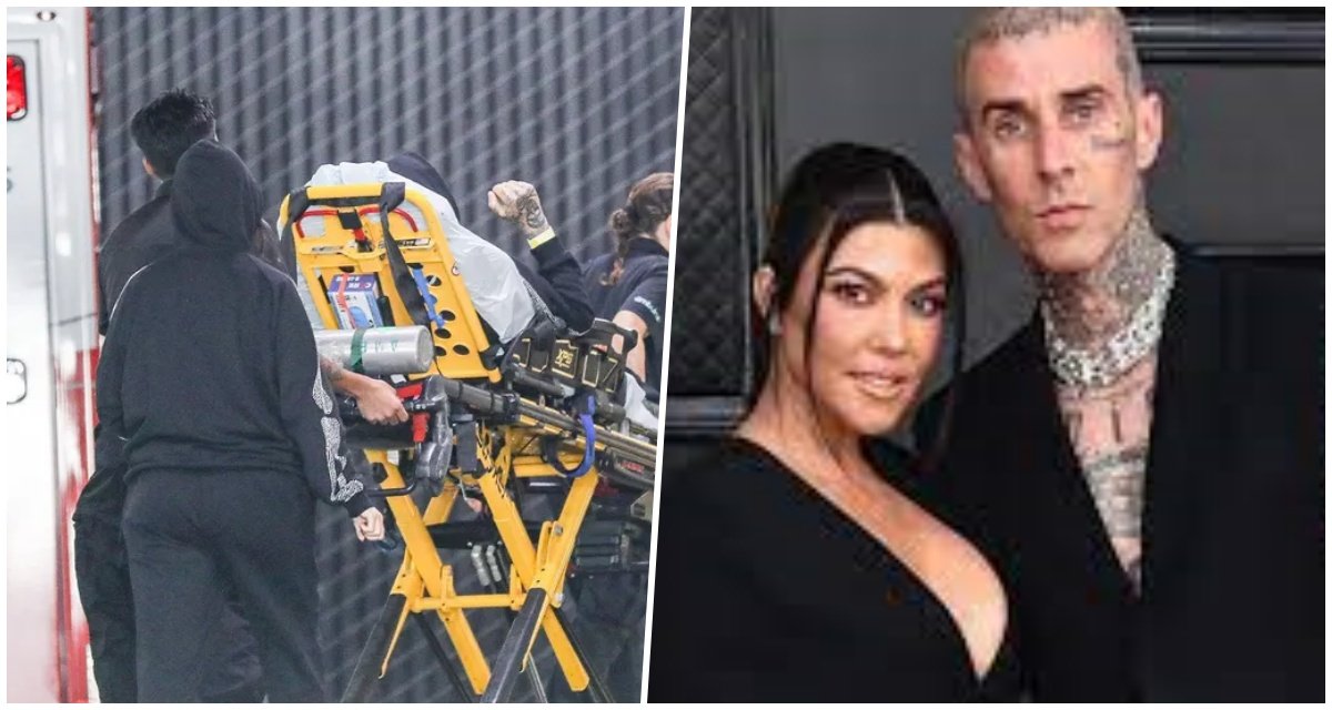 Travis Barker hospitalized, Kourtney Kardashian also appeared in hospital
