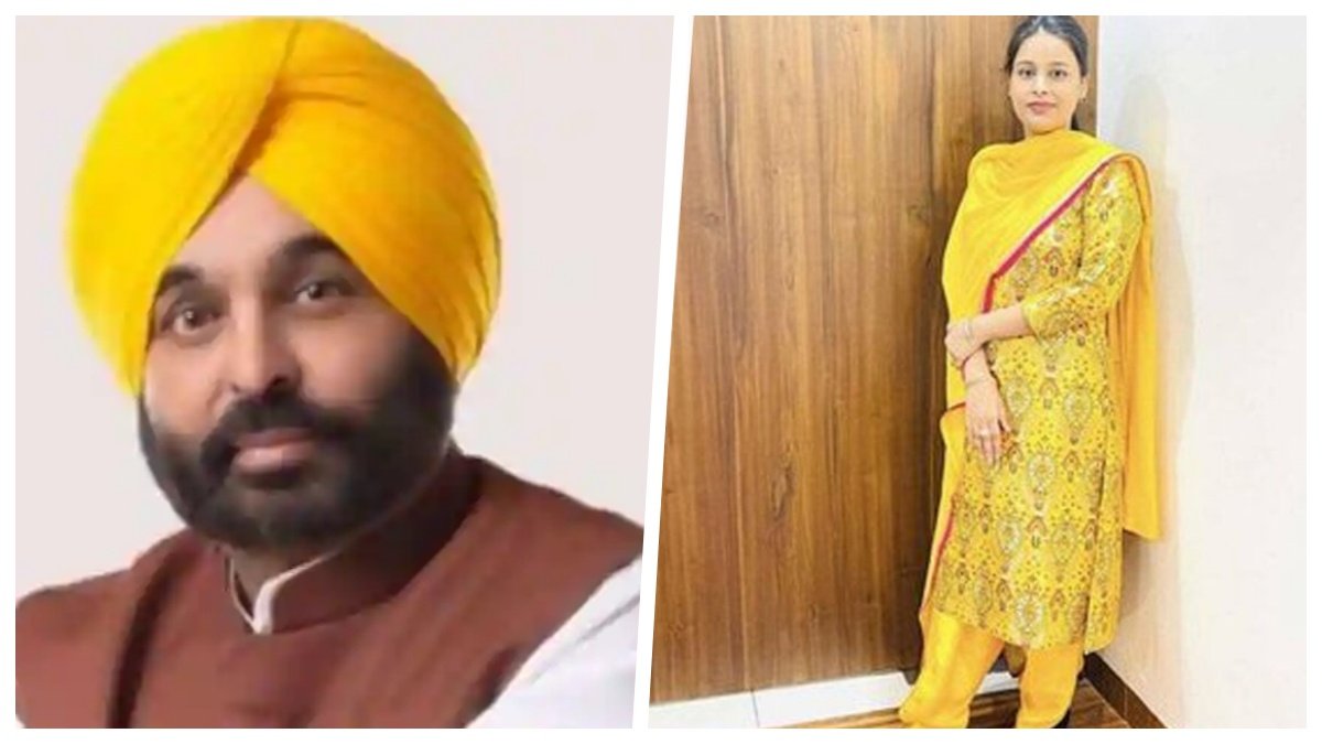 Second marriage of Punjab CM Bhagwant Mann Today in Chandigarh with Dr. Gurpreet