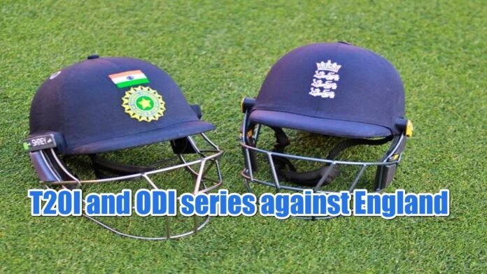 T20I and ODI series against England