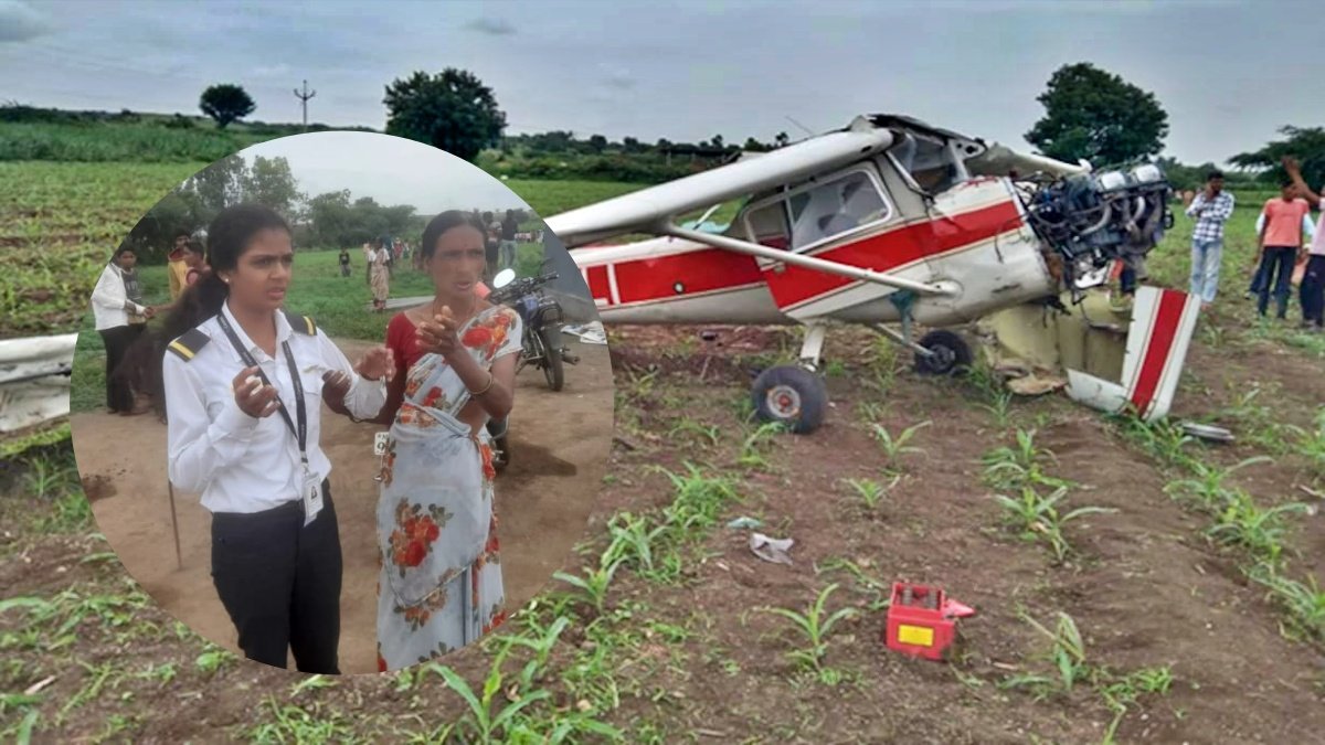 Trainee aircraft crashed into field, 22-year-old female pilot injured