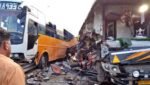 Two buses collide on Purvanchal Expressway