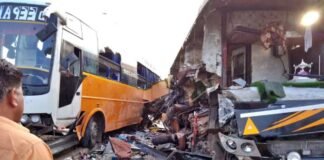 Two buses collide on Purvanchal Expressway