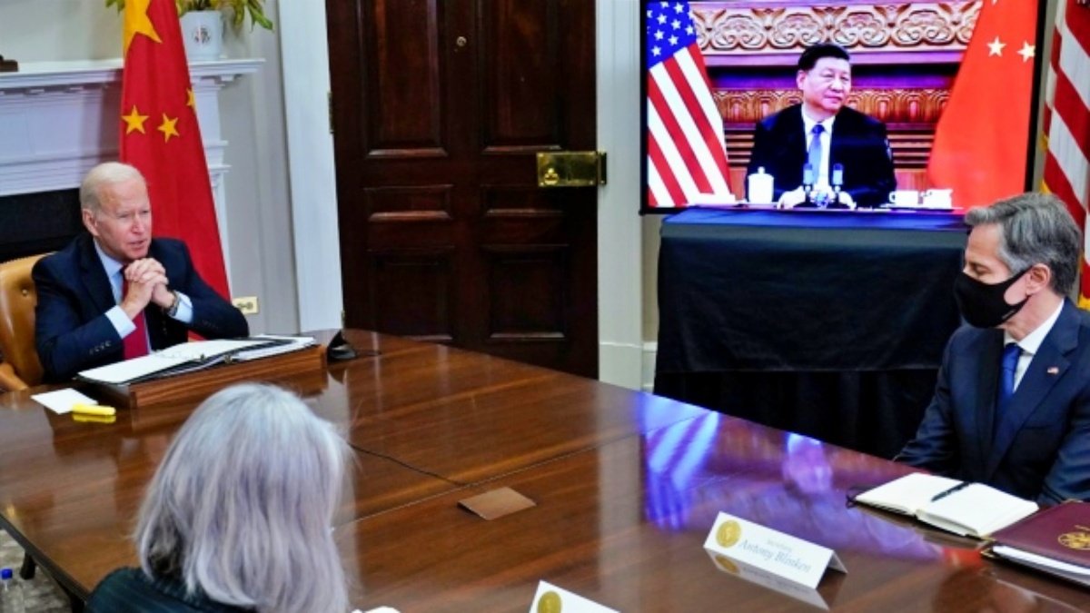 Chinese President Xi Jinping warns Biden about Taiwan, calls for cooperation