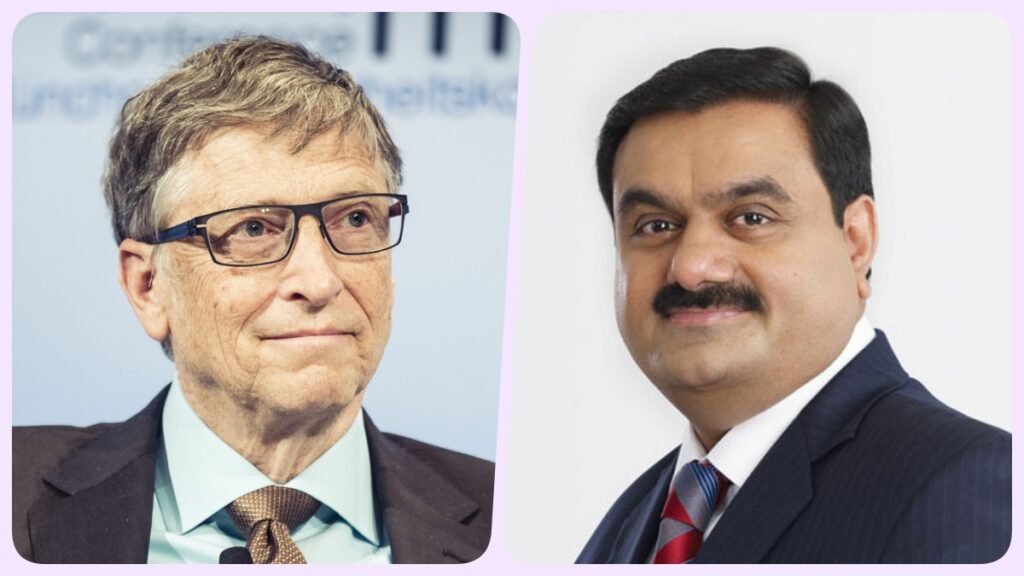 bill gates-gautam adani