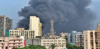fire in mumbai