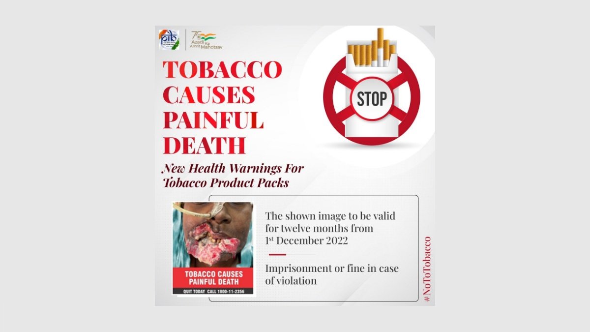 From December 1, new photos with warnings will be printed on cigarette and tobacco packets