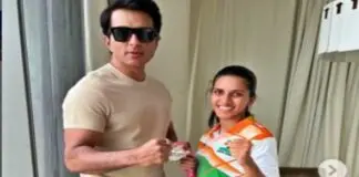 sonu-sud with Amritpal Kaur