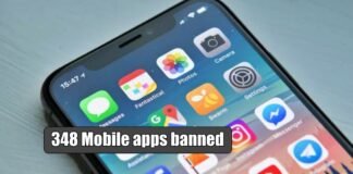 348 Mobile apps banned