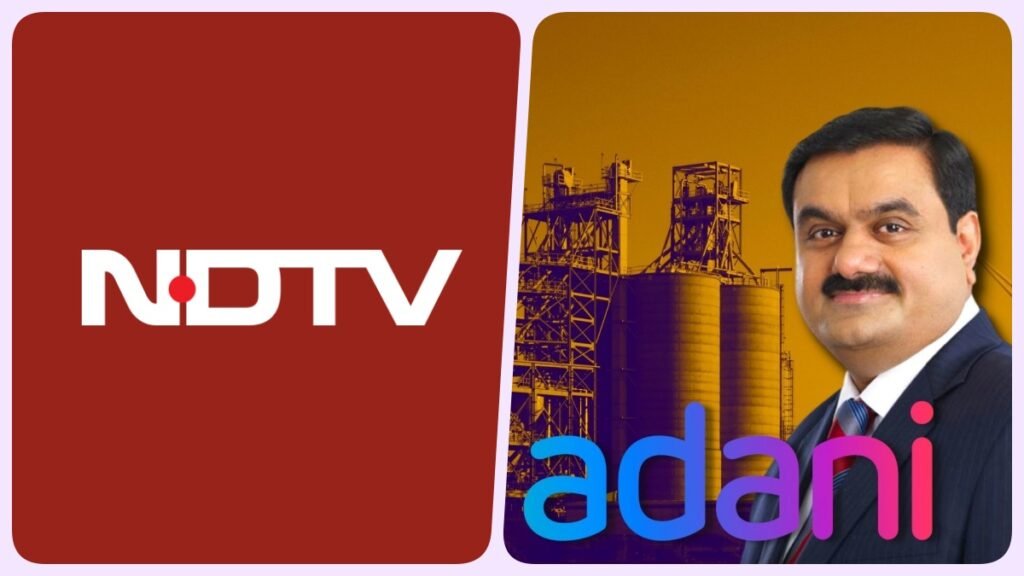 Adani to take stake in NDTV