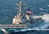 American warships cross Taiwan Strait