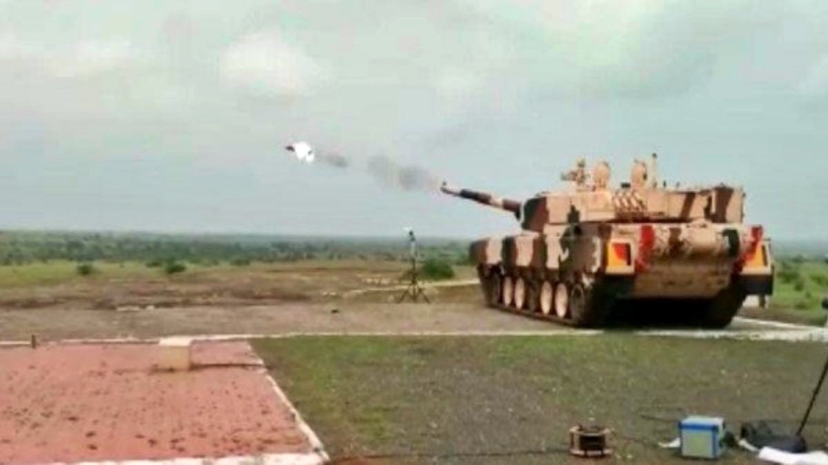 India successfully test-fires d indigenously developed ‘Anti Tank Guided Missile’, watch video
