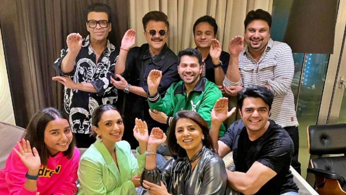 Cast of ‘Jug Jug Jio’ celebrated success party at Karan Johar’s house