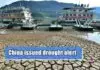 China issued drought alert