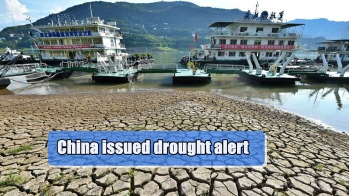 China issued drought alert