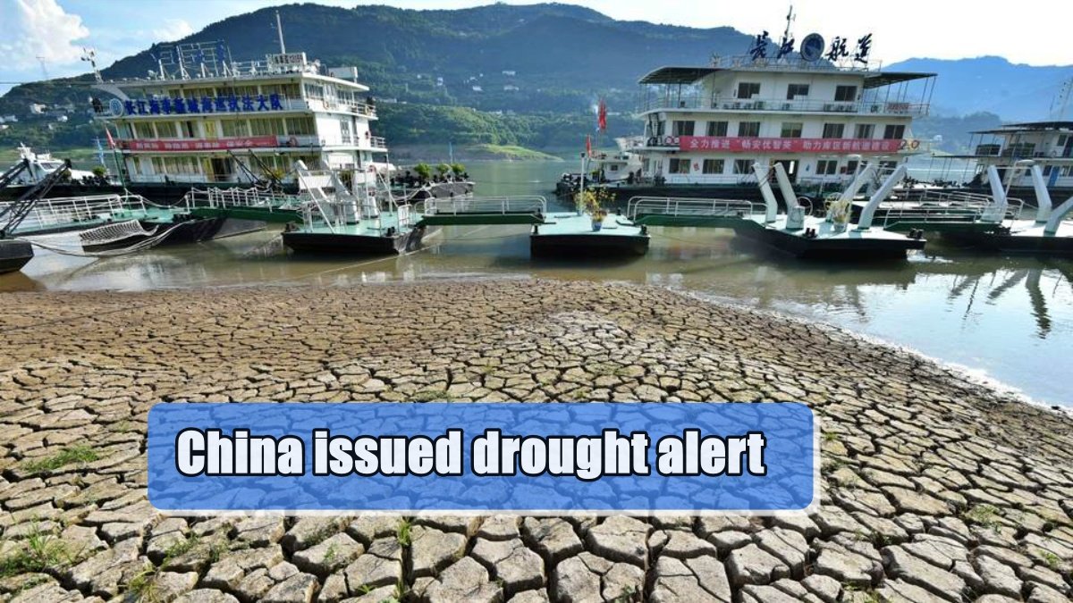 China issued drought alert, agricultural life became miserable, heat dried up 66 rivers
