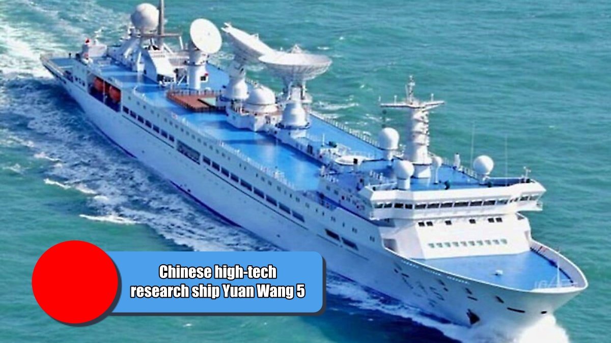 Sri Lanka allowed Chinese high-tech research ship Yuan Wang 5 to Hambantota