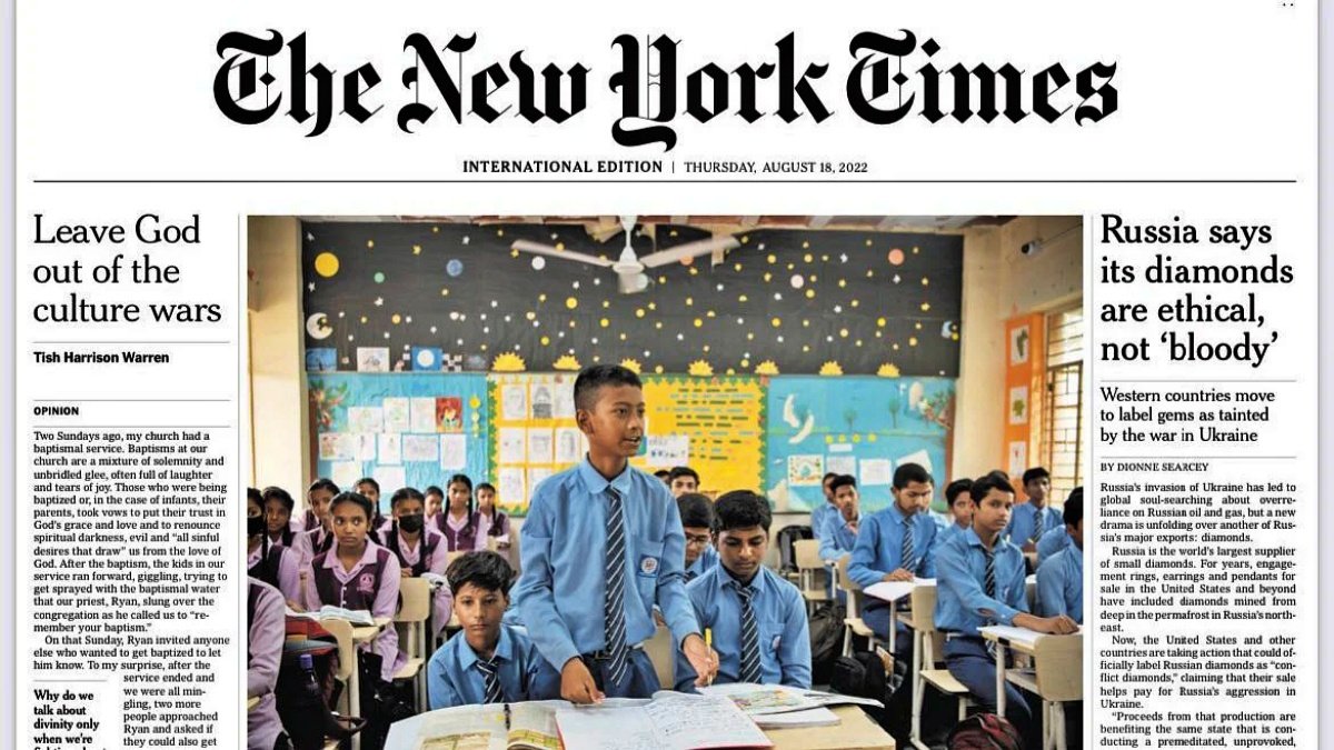‘Our report on Delhi’s education system based on unbiased on-ground reporting’: The New York Times