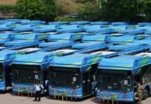 Electric buses in delhi