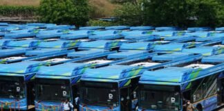 Electric buses in delhi