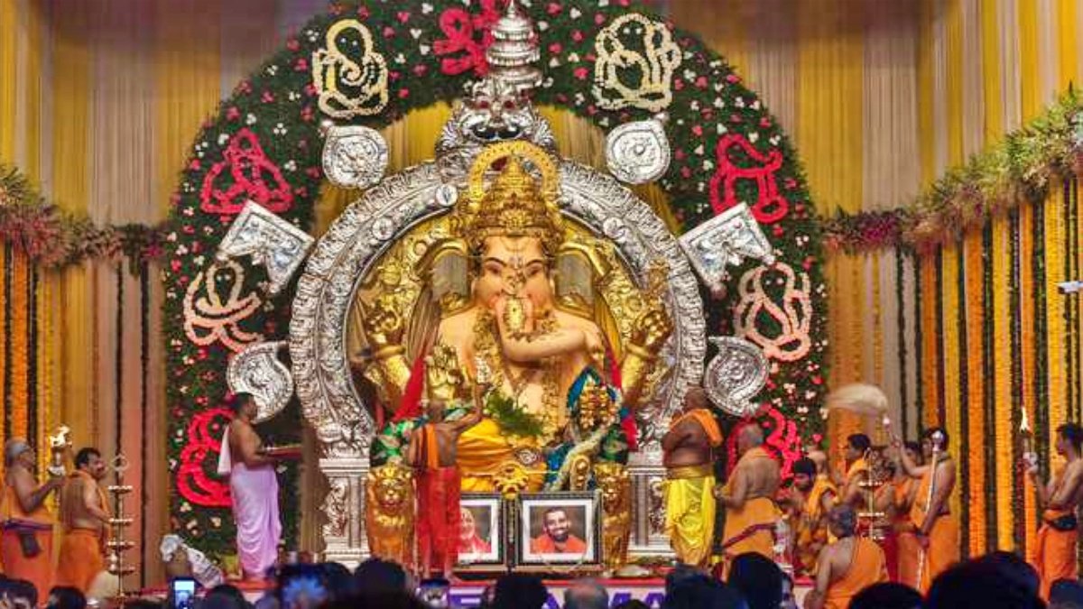 Mumbai’s richest ‘Ganpati Pandal’ insured for Rs 316.40 crore
