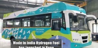 Hydrogen fuel bus