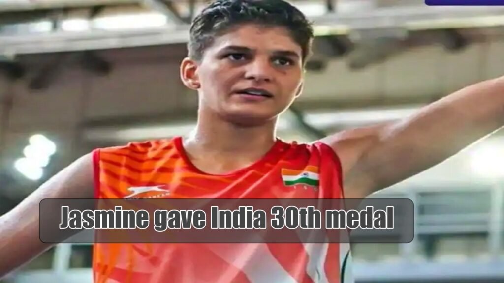 Jasmine gave India 30th medal