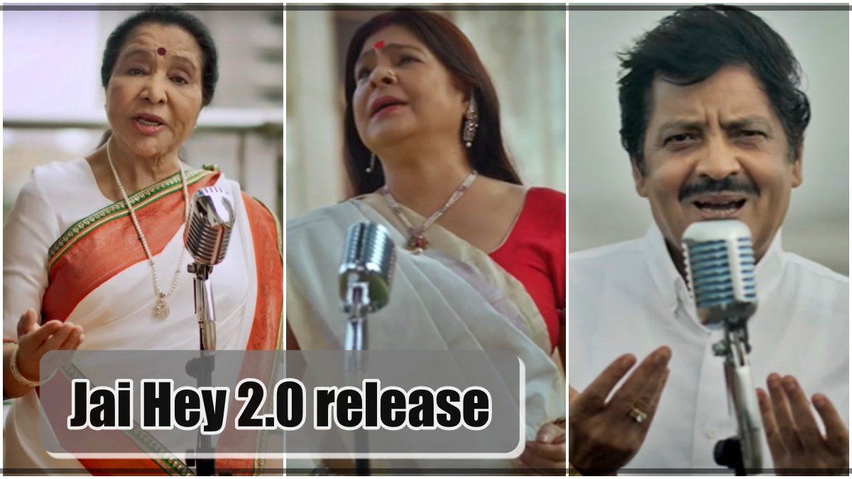 ‘Jai Hey 2.0’ release on 75th anniversary of independence, 75 singers lent their voices to this national song