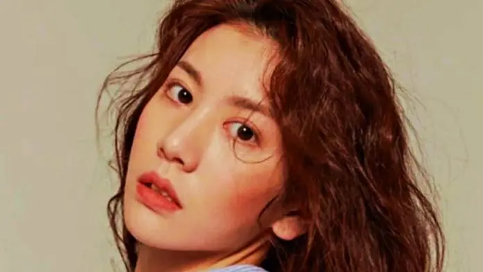 Korean actress Yu Joo Eun