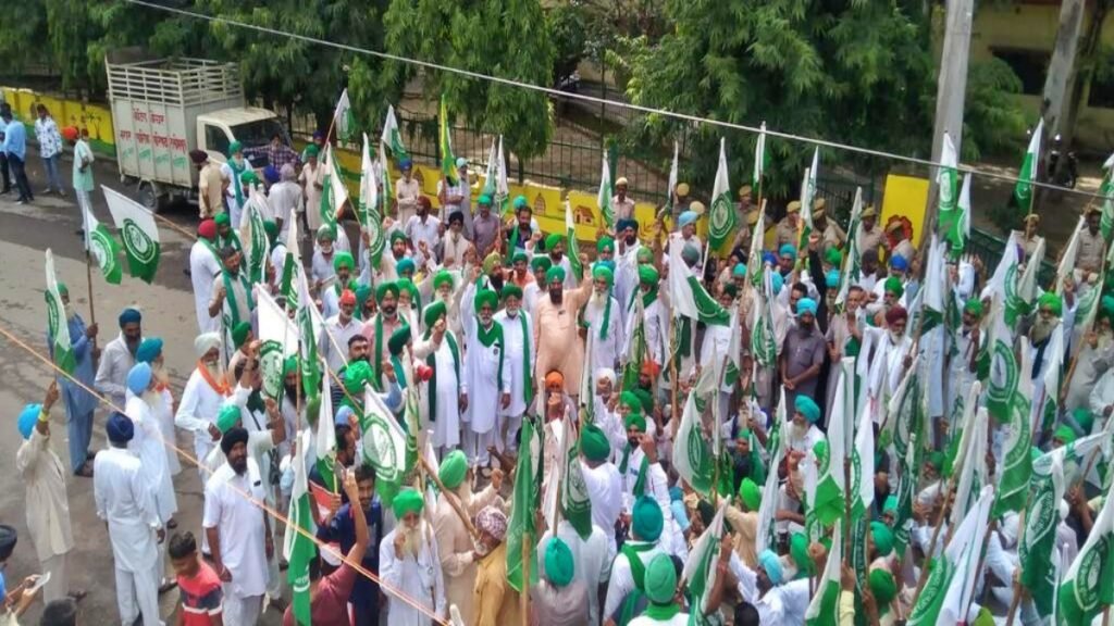 Lakhimpur Kheri formers protest