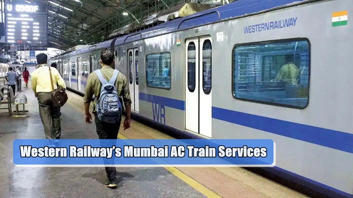 Daily Passenger Count on Western Railway’s Mumbai AC Train Services Crosses 1 Lakh Mark