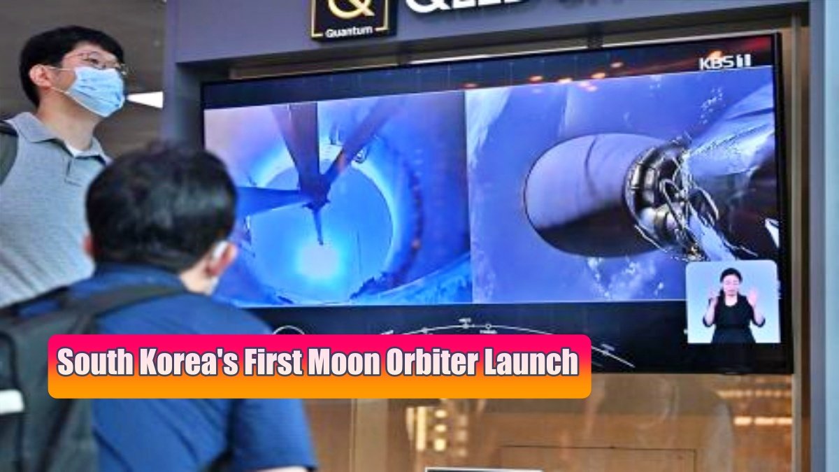 South Korea’s First Moon Orbiter Launch, May Send Humans to Moon by 2030!