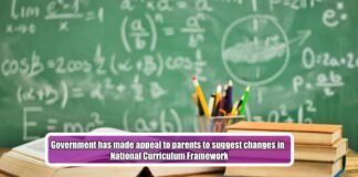 Suggest changes in National Curriculum Framework