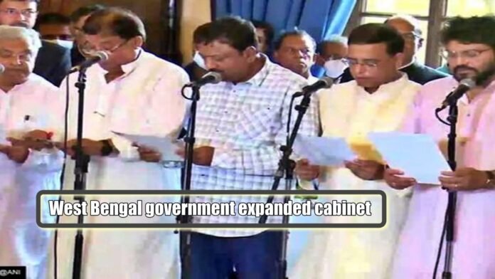 West Bengal government expanded cabinet