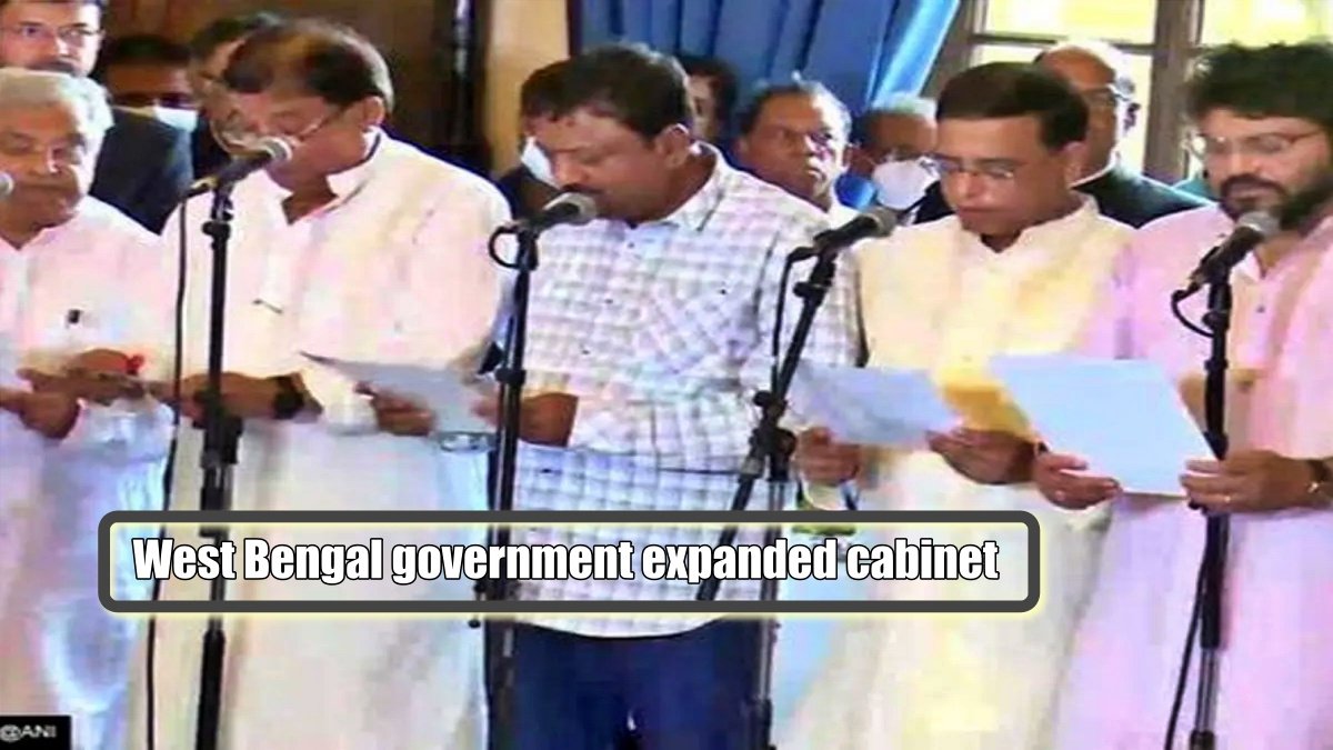 West Bengal government expanded cabinet, including Babul Supriyo, 8 others took oath as ministers