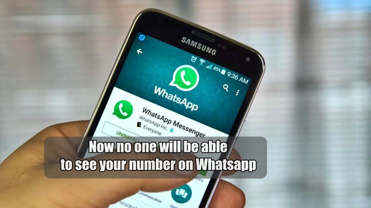 Now no one will see your number on Whatsapp, messaging app is bringing new feature