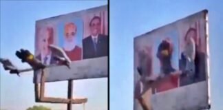 desi jugaad to slip posters of leaders