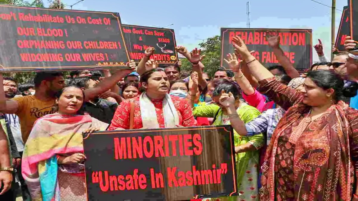 J&K: Government has failed to provide security to minorities! especially Kashmiri Pandits