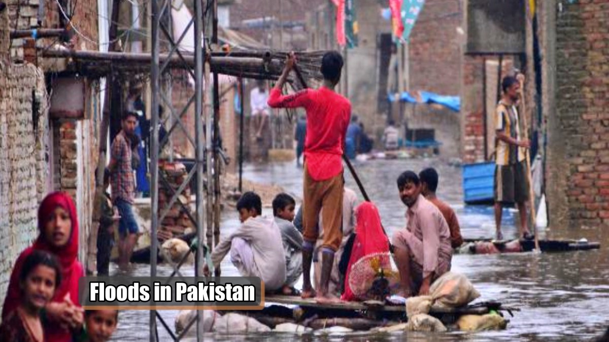 Outcry due to floods in Pakistan, so far more than a thousand people have died, watch video