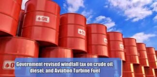 windfall tax on crude oil, diesel, and Aviation Turbine Fuel
