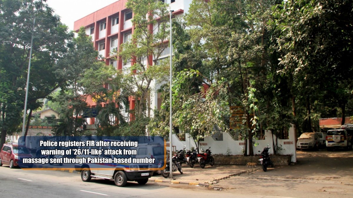Police register FIR after receiving warning of ’26/11-like’ attack from massage sent through Pakistan-based number