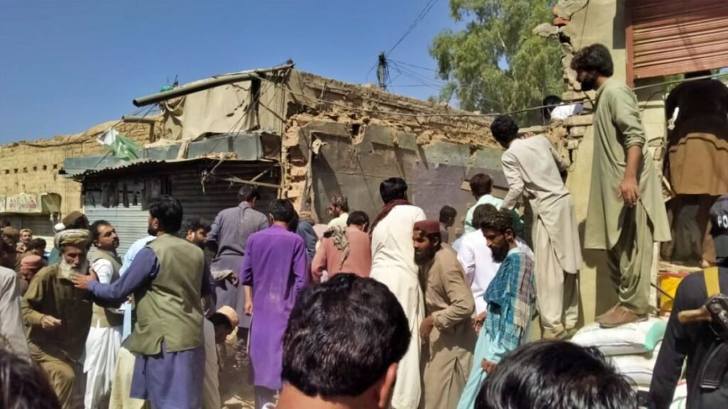 Blast in sweet shop in Balochistan