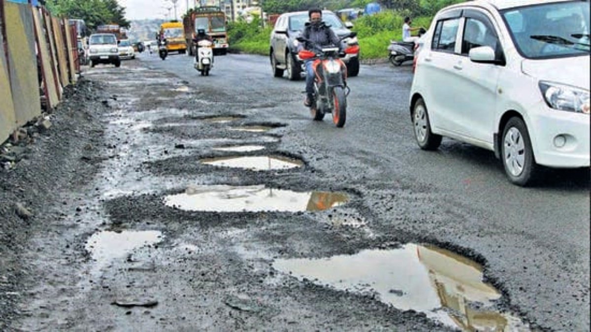 Excavation on 80% of the roads of Pune city, problem due to not repairing properly after road excavation