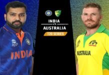 IND vs AUS T20I Series